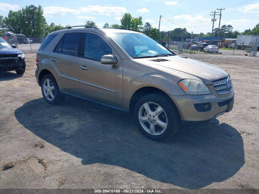 2008 Mercedes-Benz Ml 350 4Matic VIN: 4JGBB86E68A406497 Lot: 39470169