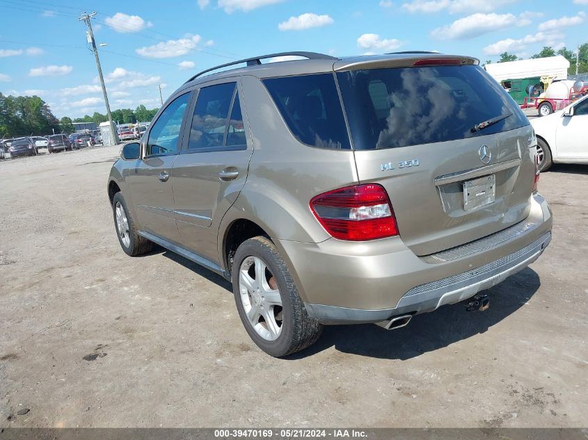 2008 Mercedes-Benz Ml 350 4Matic VIN: 4JGBB86E68A406497 Lot: 39470169