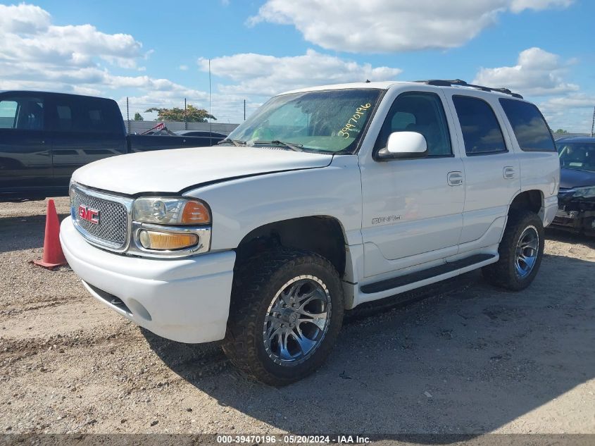 2002 GMC Yukon Denali VIN: 1GKEK63U62J125653 Lot: 39470196