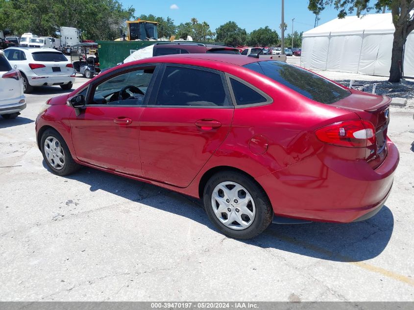 2013 Ford Fiesta Se VIN: 3FADP4BJ7DM174960 Lot: 39470197