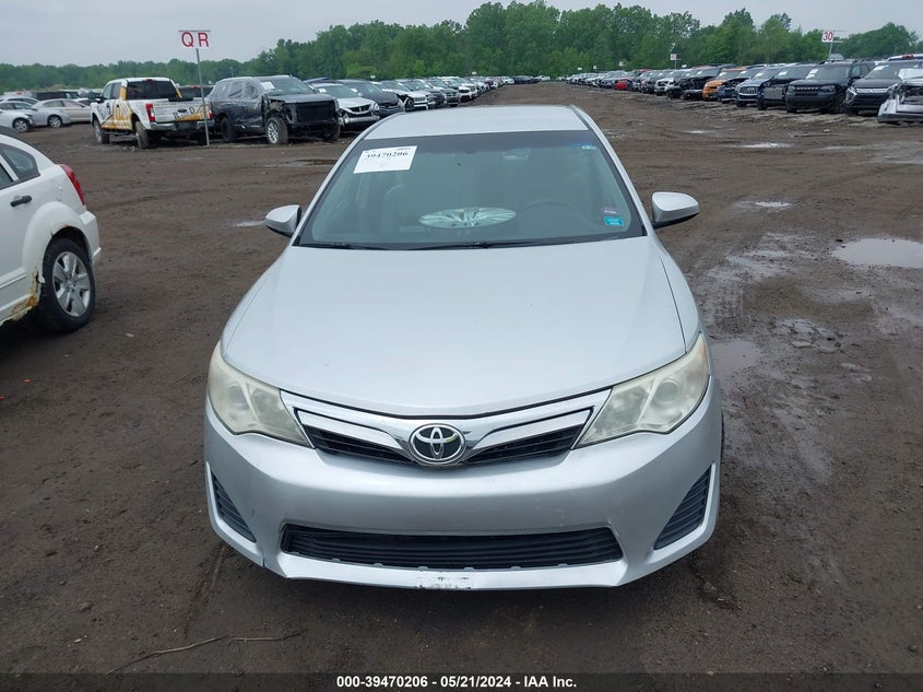 2012 Toyota Camry Le VIN: 4T1BF1FK1CU022006 Lot: 39470206