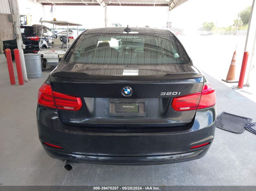 2016 BMW 320I VIN: WBA8E1G53GNT72468 Lot: 39470207