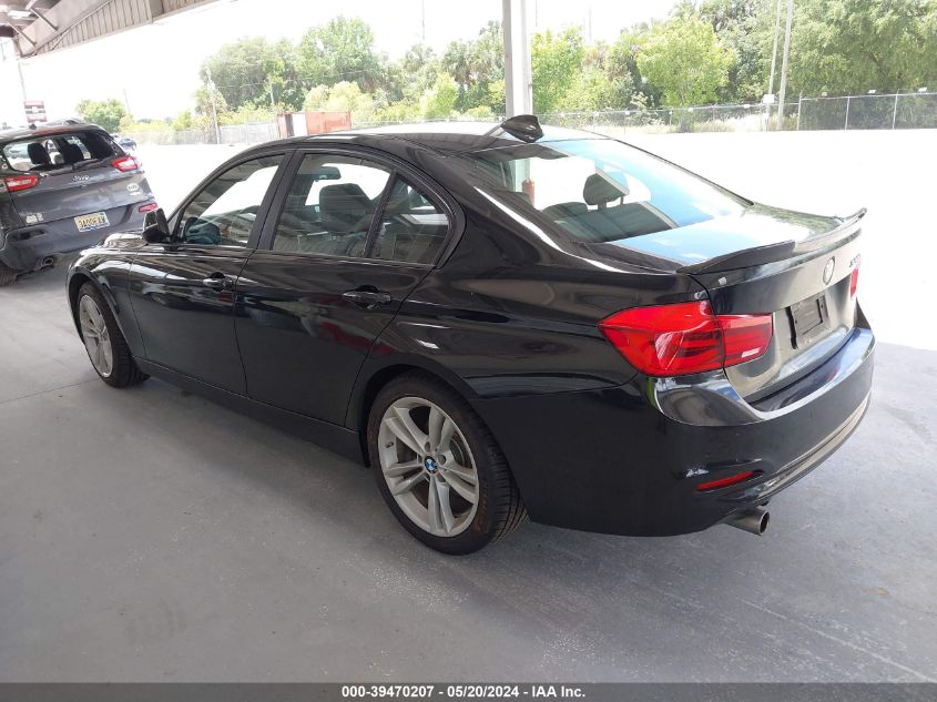 2016 BMW 320I VIN: WBA8E1G53GNT72468 Lot: 39470207