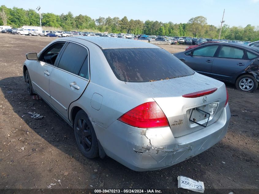 2007 Honda Accord 2.4 Lx VIN: 1HGCM56457A101193 Lot: 39470213