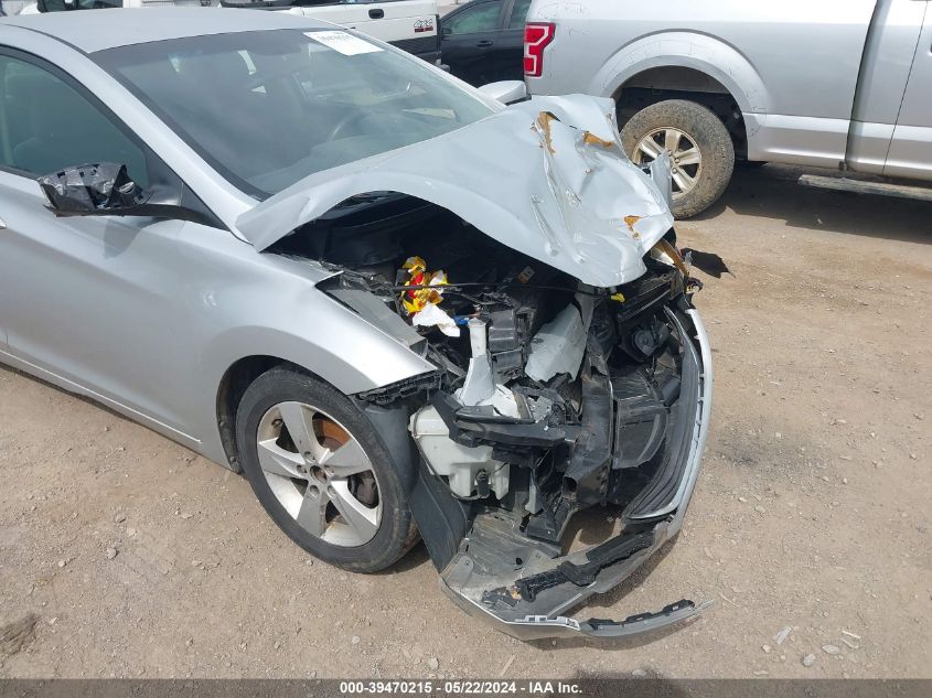 2013 Hyundai Elantra Gls VIN: 5NPDH4AE1DH393561 Lot: 39470215