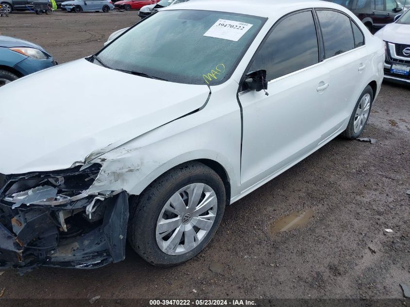 2017 Volkswagen Jetta 1.4T S VIN: 3VW2B7AJ2HM378295 Lot: 39470222