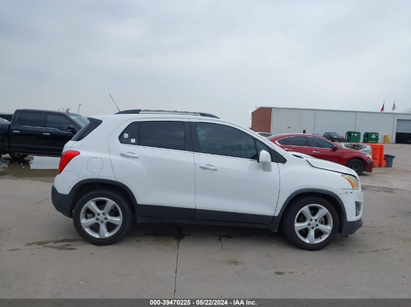 2015 Chevrolet Trax Ltz VIN: 3GNCJNSB0FL208808 Lot: 39470225