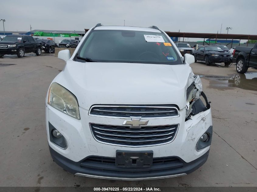 2015 Chevrolet Trax Ltz VIN: 3GNCJNSB0FL208808 Lot: 39470225