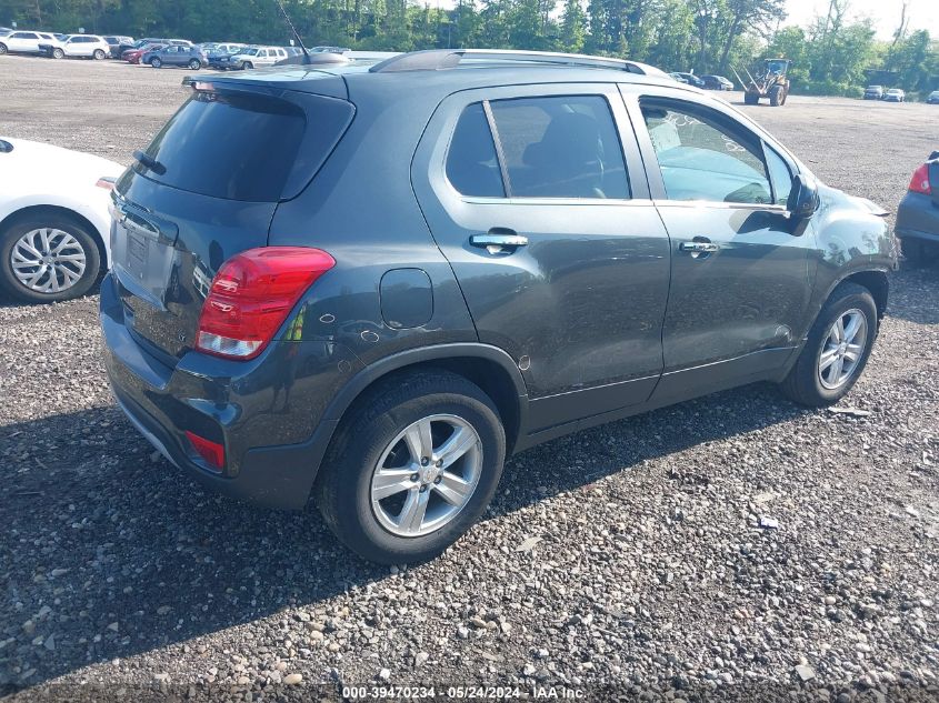 2019 Chevrolet Trax Lt VIN: 3GNCJLSB9KL363100 Lot: 39470234