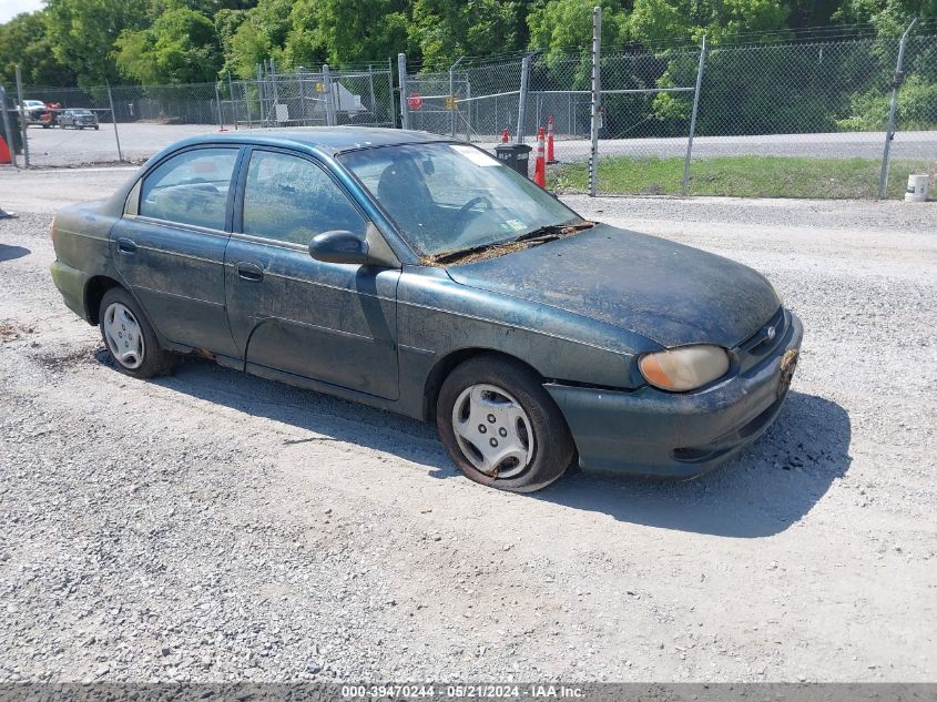 2001 Kia Sephia Ls VIN: KNAFB121415015893 Lot: 39470244