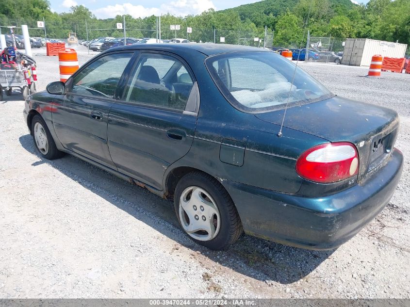 2001 Kia Sephia Ls VIN: KNAFB121415015893 Lot: 39470244