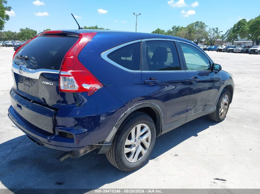 2015 Honda Cr-V Ex VIN: 5J6RM4H54FL042787 Lot: 39470246