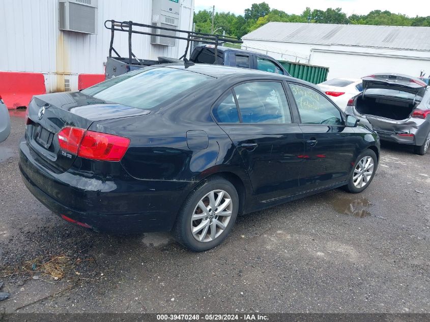 2012 Volkswagen Jetta 2.5L Se VIN: 3VWDP7AJ7CM400598 Lot: 39470248