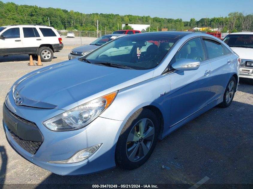 2012 Hyundai Sonata Hybrid VIN: KMHEC4A43CA026558 Lot: 39470249