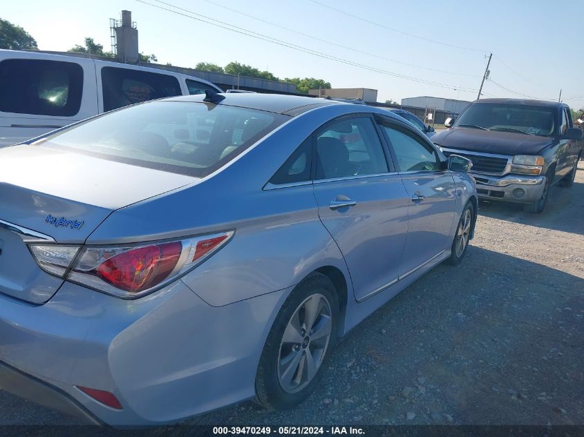 2012 Hyundai Sonata Hybrid VIN: KMHEC4A43CA026558 Lot: 39470249