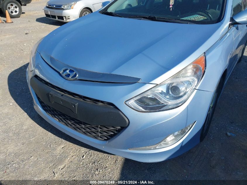 2012 Hyundai Sonata Hybrid VIN: KMHEC4A43CA026558 Lot: 39470249