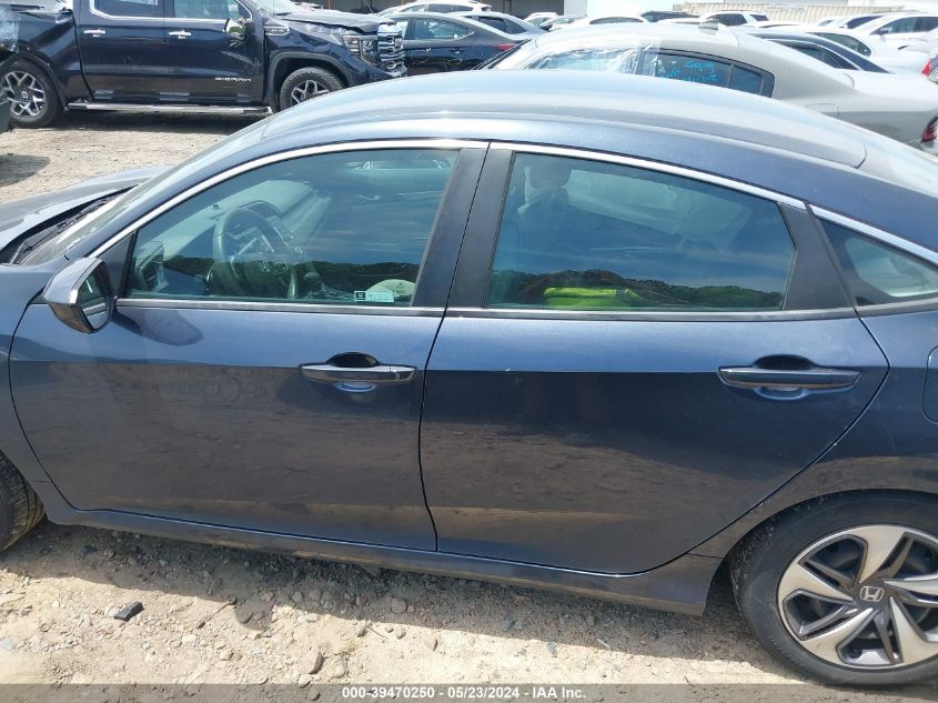 2019 Honda Civic Lx VIN: 19XFC2F66KE039257 Lot: 39470250