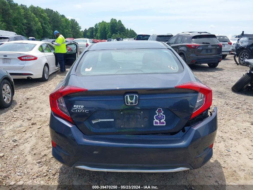 2019 Honda Civic Lx VIN: 19XFC2F66KE039257 Lot: 39470250