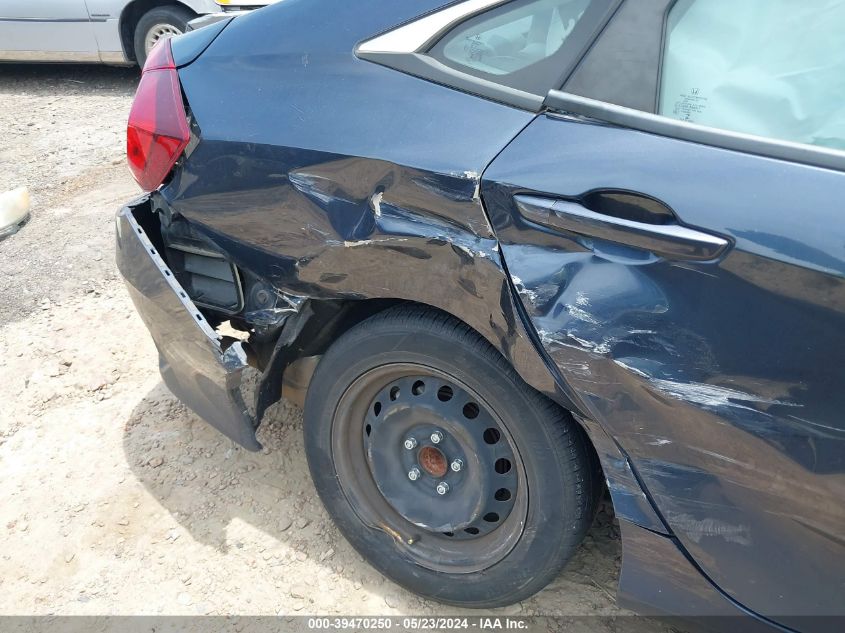 2019 Honda Civic Lx VIN: 19XFC2F66KE039257 Lot: 39470250