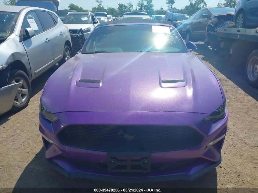 2019 Ford Mustang Ecoboost Premium VIN: 1FATP8UH5K5151872 Lot: 39470256