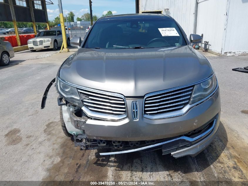 2016 Lincoln Mkx Reserve VIN: 2LMTJ8LR3GBL51027 Lot: 39470258