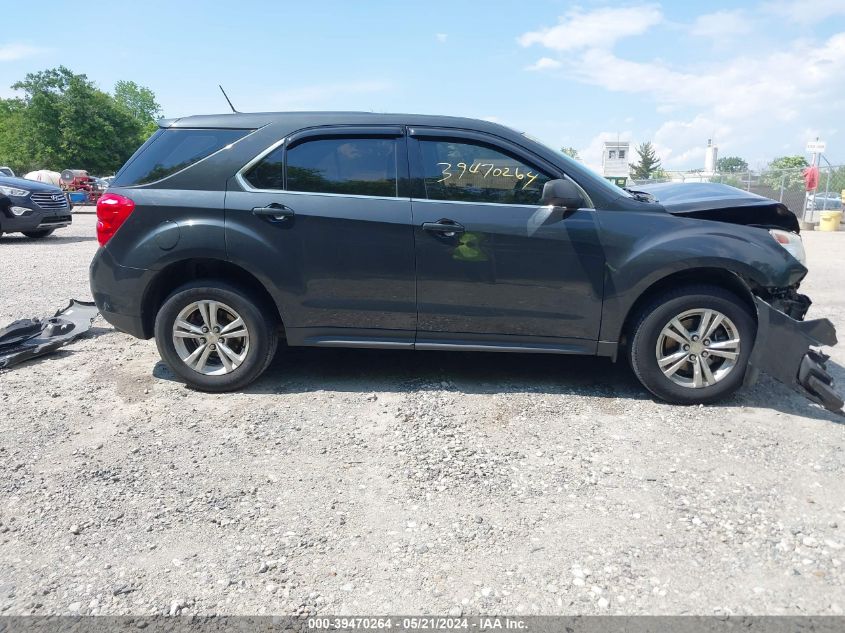 2014 CHEVROLET EQUINOX LS - 2GNALAEK3E6262841