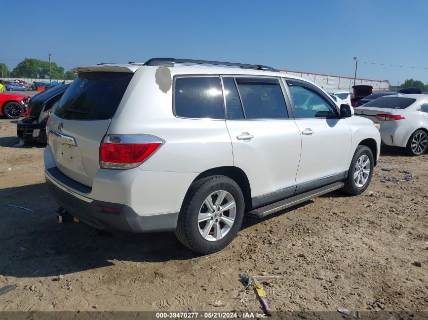 2011 Toyota Highlander VIN: 5TDZA3EHXBS015190 Lot: 39470277