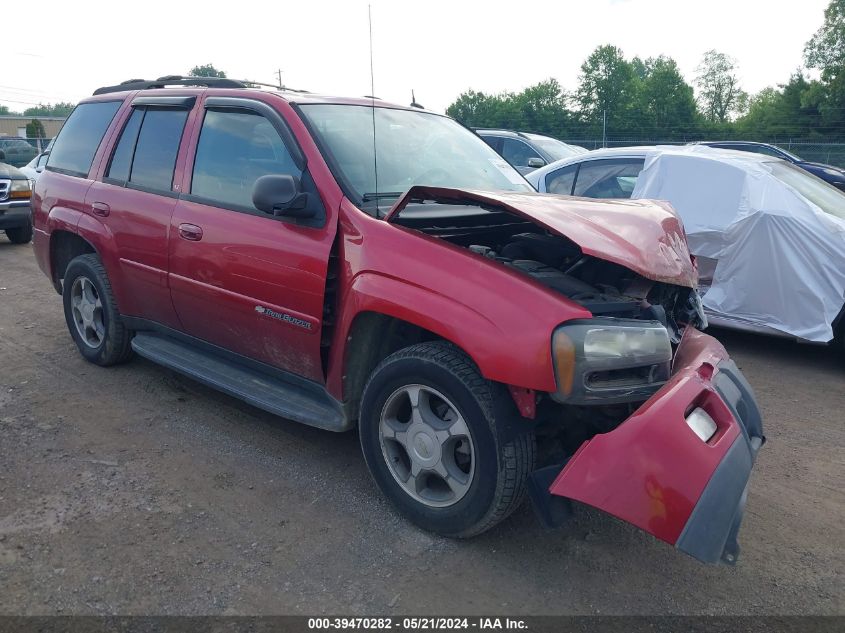 2004 Chevrolet Trailblazer Lt VIN: 1GNDT13S142427457 Lot: 39470282