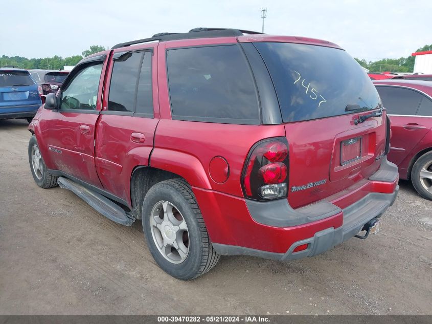 2004 Chevrolet Trailblazer Lt VIN: 1GNDT13S142427457 Lot: 39470282