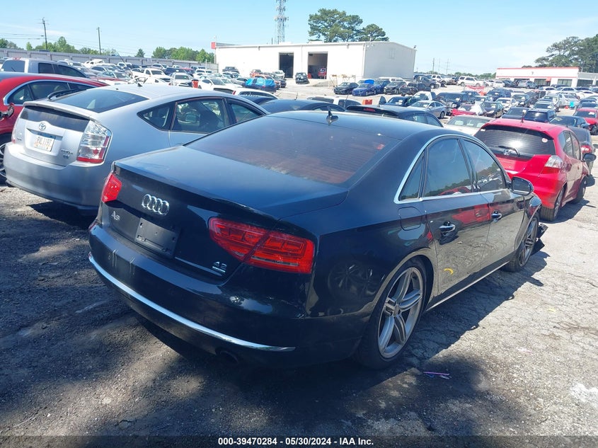 2012 Audi A8 4.2 VIN: WAUAVAFD0CN034613 Lot: 39470284