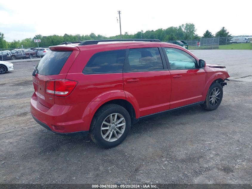 2017 Dodge Journey Sxt Awd VIN: 3C4PDDBG0HT574259 Lot: 39470288