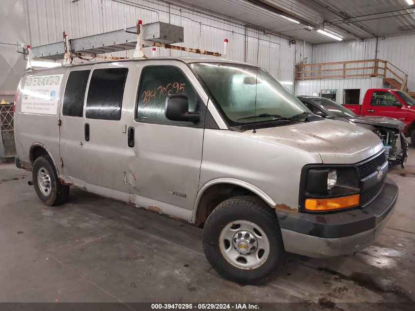 2006 Chevrolet Express Work Van VIN: 1GCHG35U561250901 Lot: 39470295