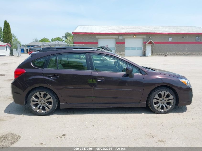 2013 Subaru Impreza 2.0I Sport Limited VIN: JF1GPAS62D2897405 Lot: 39470301