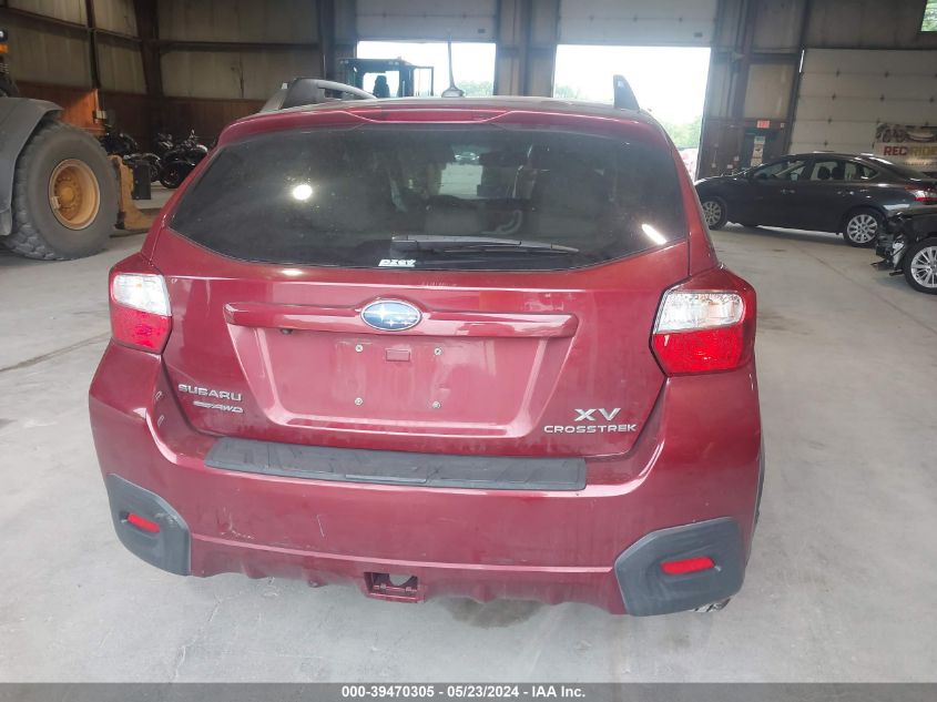 2015 Subaru Xv Crosstrek 2.0I Limited VIN: JF2GPAMC5F8287643 Lot: 39470305