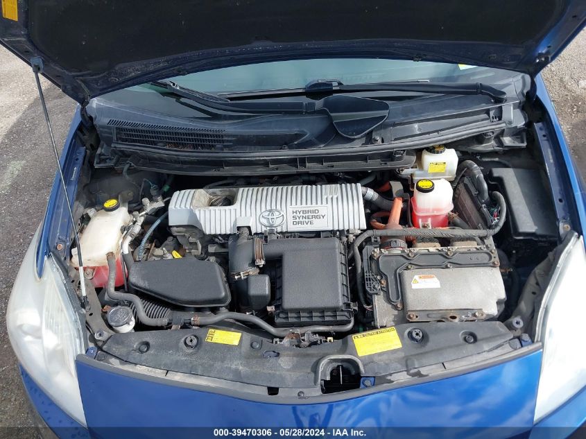 2010 Toyota Prius Iv VIN: JTDKN3DU3A0029616 Lot: 39470306