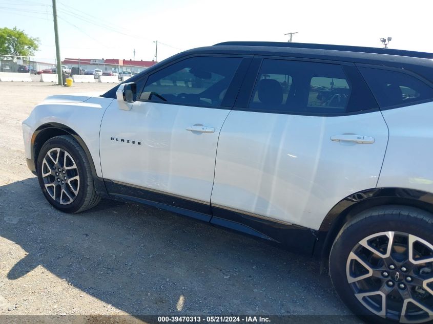 2023 Chevrolet Blazer Fwd Rs VIN: 3GNKBERS6PS221536 Lot: 39470313