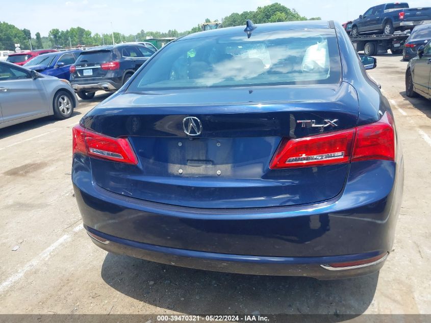 2018 Acura Tlx VIN: 19UUB1F32JA010836 Lot: 39470321