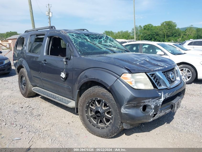 2011 Nissan Pathfinder Sv VIN: 5N1AR1NB1BC605944 Lot: 39470325