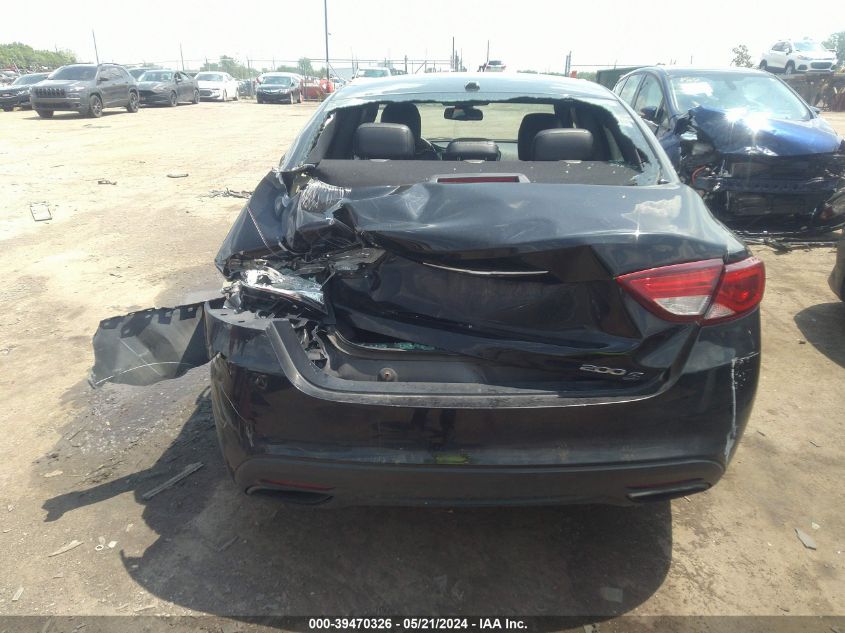 2015 Chrysler 200 S VIN: 1C3CCCBB6FN726983 Lot: 39470326