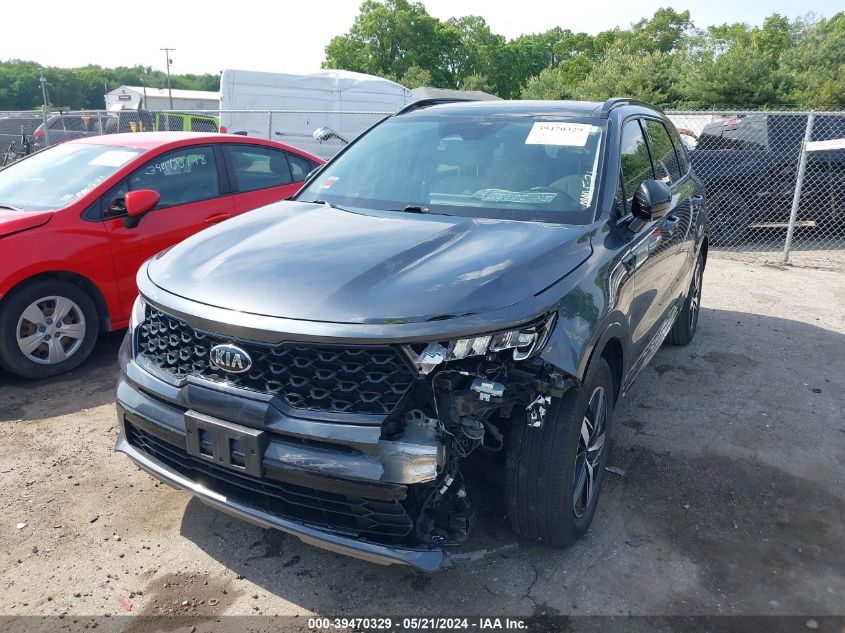 2021 KIA SORENTO S - 5XYRL4LC0MG018008