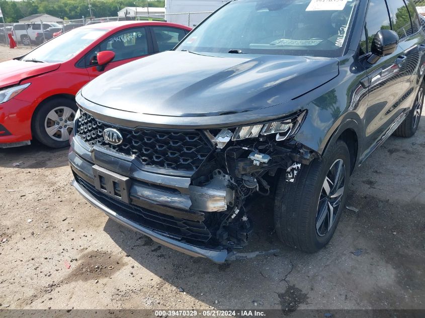 2021 KIA SORENTO S - 5XYRL4LC0MG018008