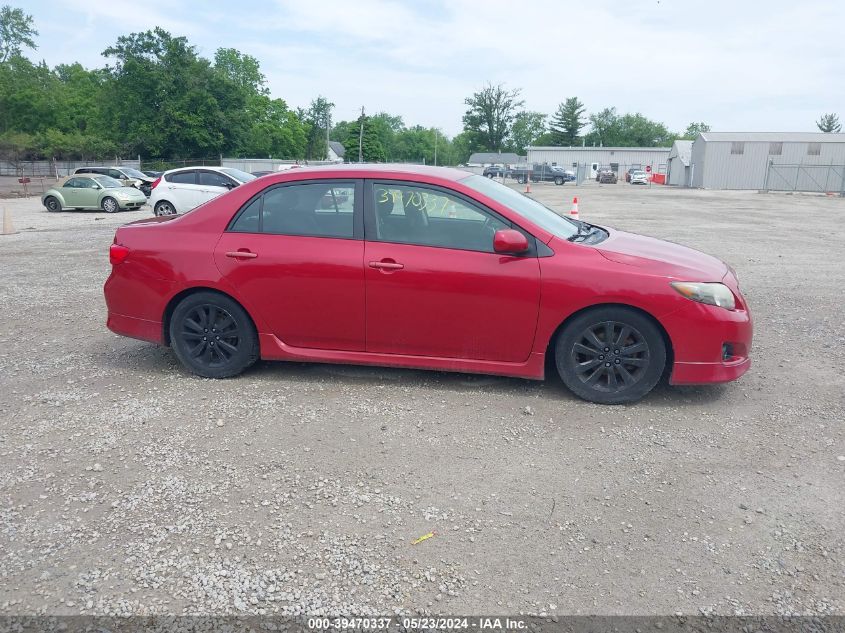 2010 Toyota Corolla S VIN: 2T1BU4EE9AC503316 Lot: 39470337