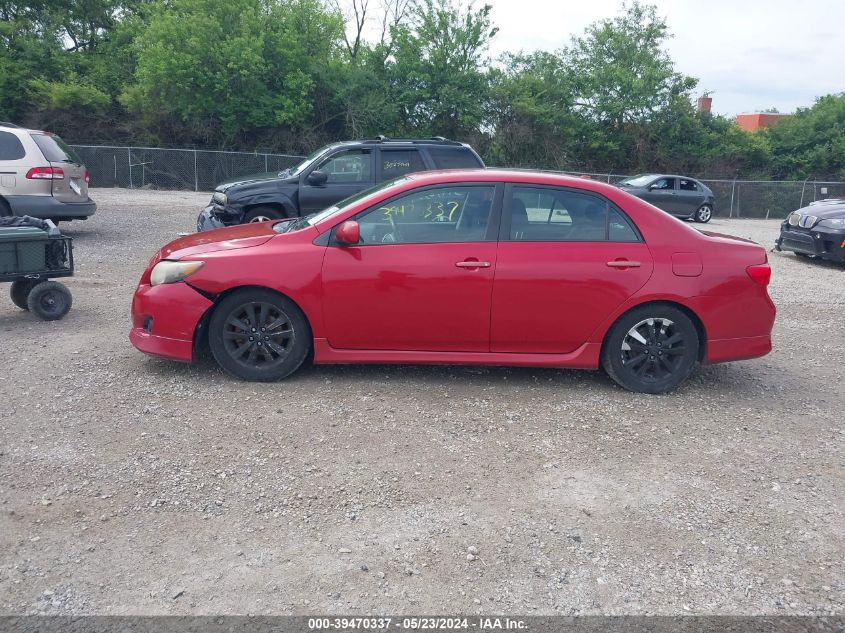 2010 Toyota Corolla S VIN: 2T1BU4EE9AC503316 Lot: 39470337