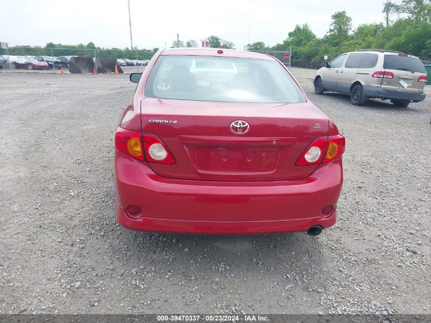 2010 Toyota Corolla S VIN: 2T1BU4EE9AC503316 Lot: 39470337