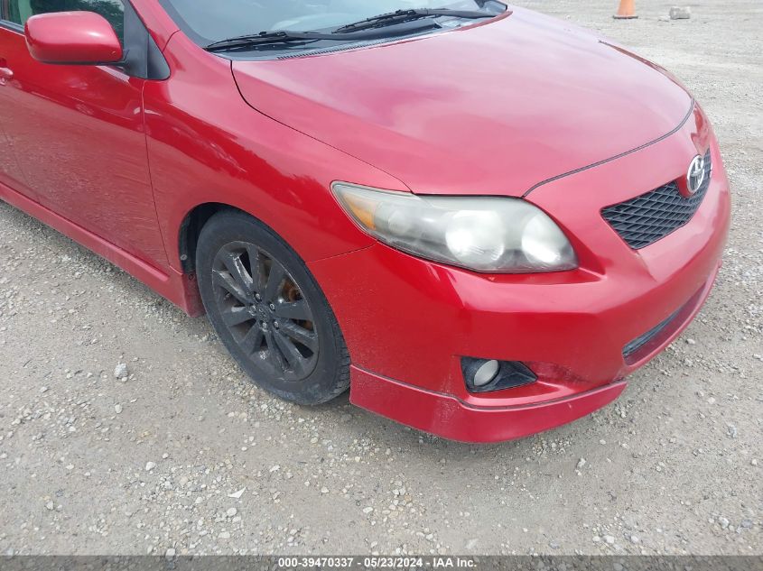 2010 Toyota Corolla S VIN: 2T1BU4EE9AC503316 Lot: 39470337