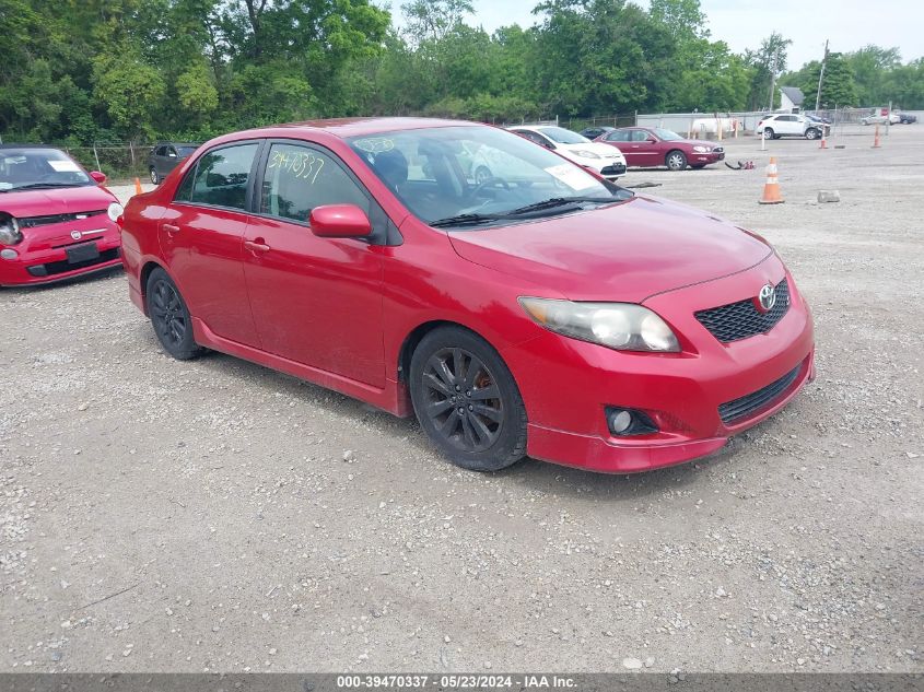 2010 Toyota Corolla S VIN: 2T1BU4EE9AC503316 Lot: 39470337