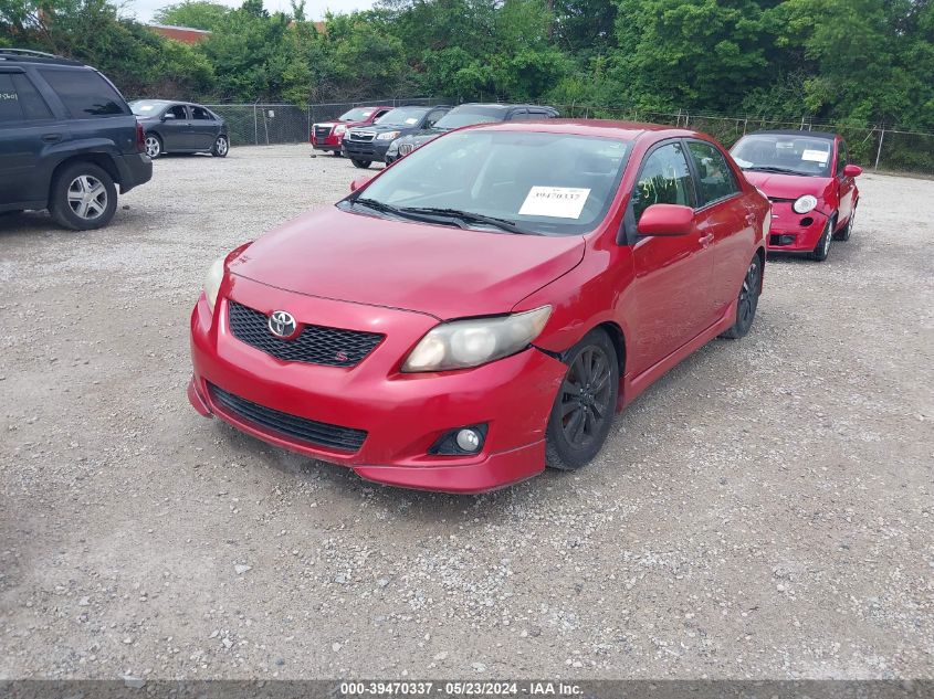 2010 Toyota Corolla S VIN: 2T1BU4EE9AC503316 Lot: 39470337