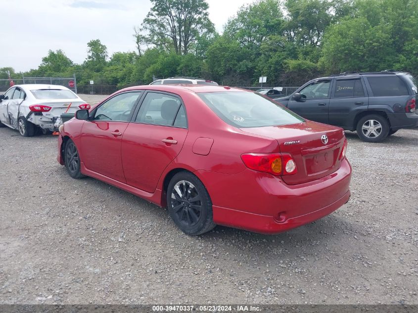 2010 Toyota Corolla S VIN: 2T1BU4EE9AC503316 Lot: 39470337