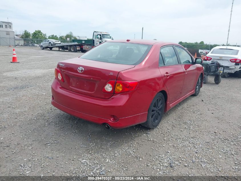 2010 Toyota Corolla S VIN: 2T1BU4EE9AC503316 Lot: 39470337