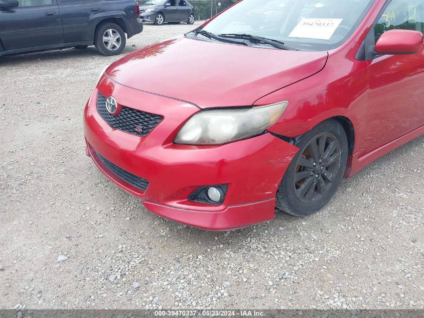 2010 Toyota Corolla S VIN: 2T1BU4EE9AC503316 Lot: 39470337